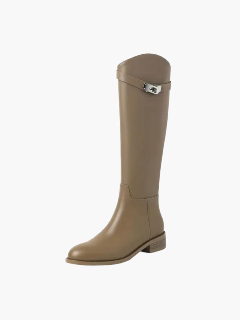 Hazel Leather Boots -  Made By Riley