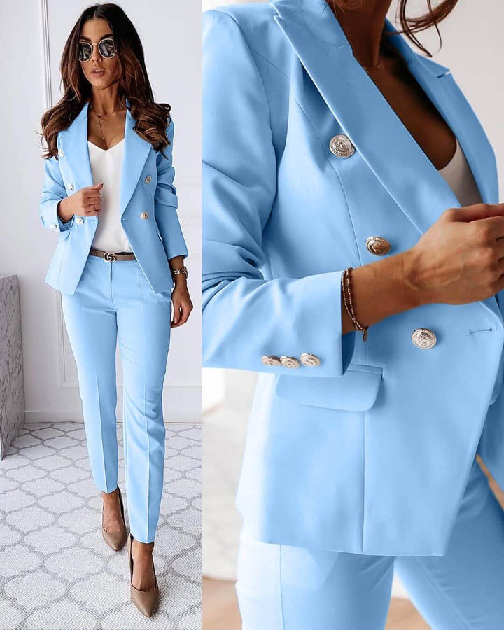 Women’s two-piece set with Long sleeves and Pants