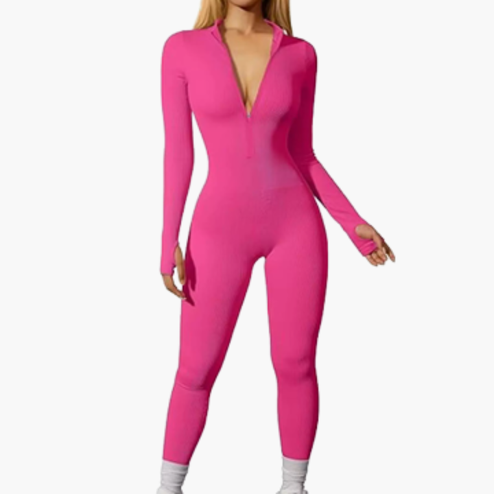 Women’s Stretch Jumpsuit for Cooler Conditions