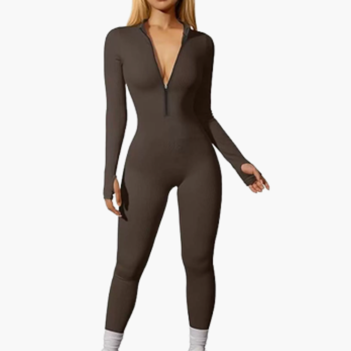 Women’s Stretch Jumpsuit for Cooler Conditions