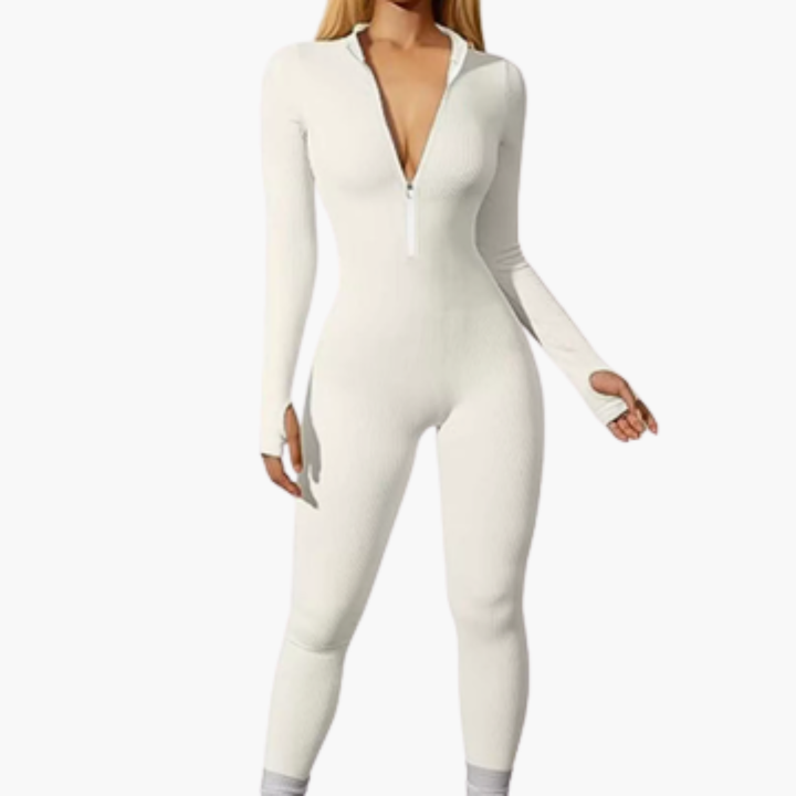 Women’s Stretch Jumpsuit for Cooler Conditions