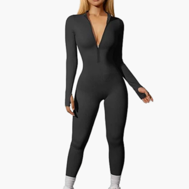 Women’s Stretch Jumpsuit for Cooler Conditions