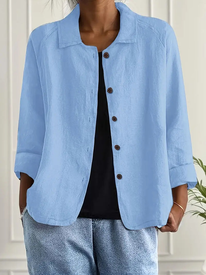 Everyday Work Blouse Women – Classic Fit Office Top
