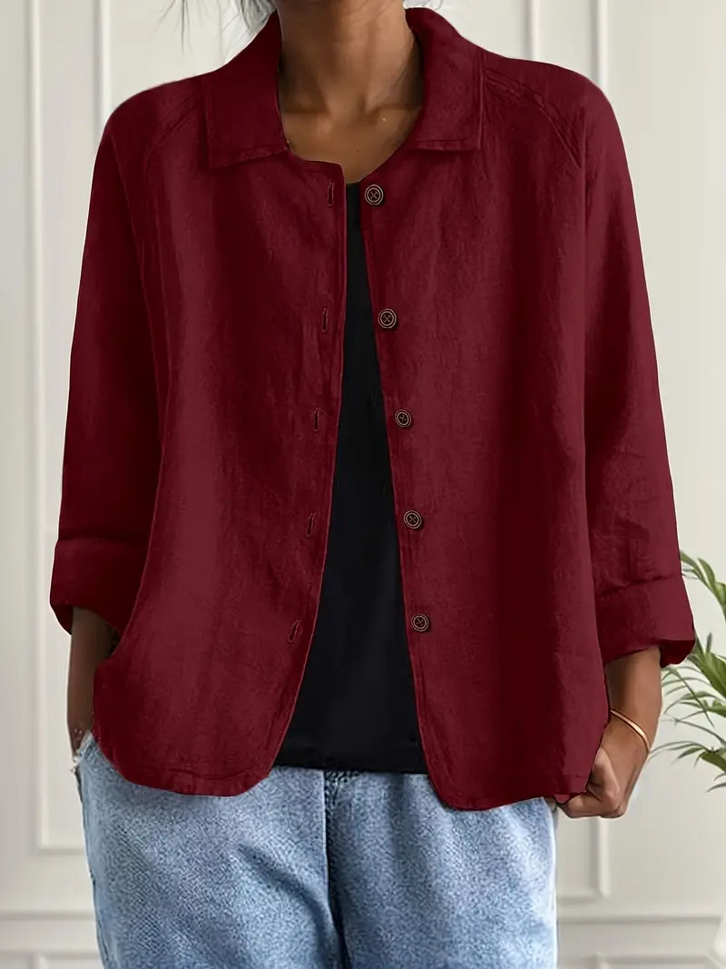 Everyday Work Blouse Women – Classic Fit Office Top
