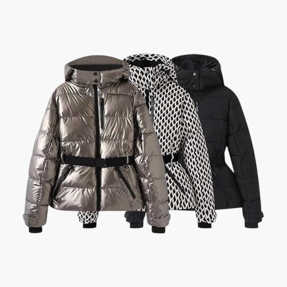 Women’s Ski Jacket with Hooded Design