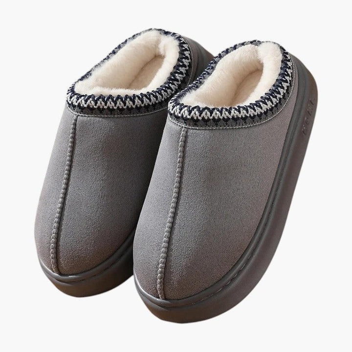 Women’s Winter Indoor Slippers with Soft Lining and Closed Toe