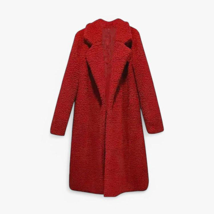 Women’s Winter Jacket with Textured Surface and Oversized Fit
